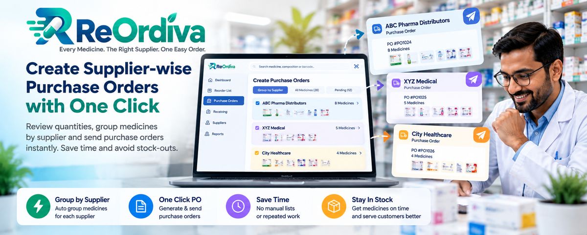 One-click supplier purchase orders
